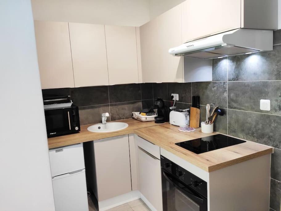 Menton, Appartement/Jardin, Proche Mer Et Centre ภายนอก รูปภาพ